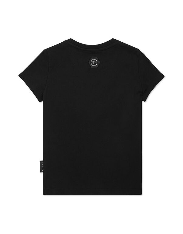 Jersey T-Shirt Sexy Pure SS Strass Gothic Plein black