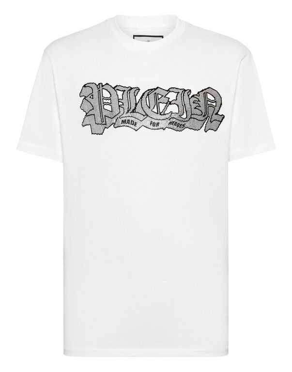 T-shirt Round Neck SS Tattoo white