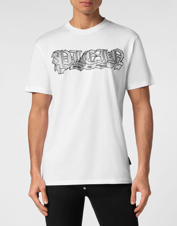 T-shirt Round Neck SS Tattoo white
