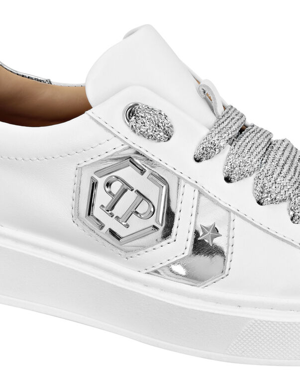 Lo-Top Sneakers Hexagon white/silver 5 Lo-Top Sneakers Hexagon white/silver