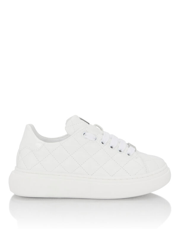 Low-Top Sneakers Matelasse white 3 Low-Top Sneakers Matelasse white