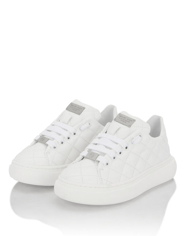 Low-Top Sneakers Matelasse white 5 Low-Top Sneakers Matelasse white
