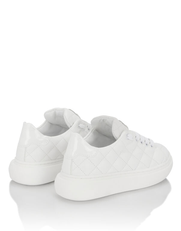 Low-Top Sneakers Matelasse white 7 Low-Top Sneakers Matelasse white