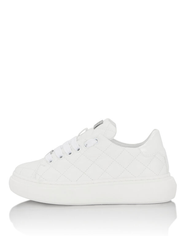Low-Top Sneakers Matelasse white 8 Low-Top Sneakers Matelasse white