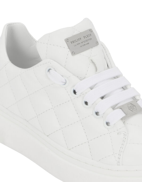 Low-Top Sneakers Matelasse white 9 Low-Top Sneakers Matelasse white