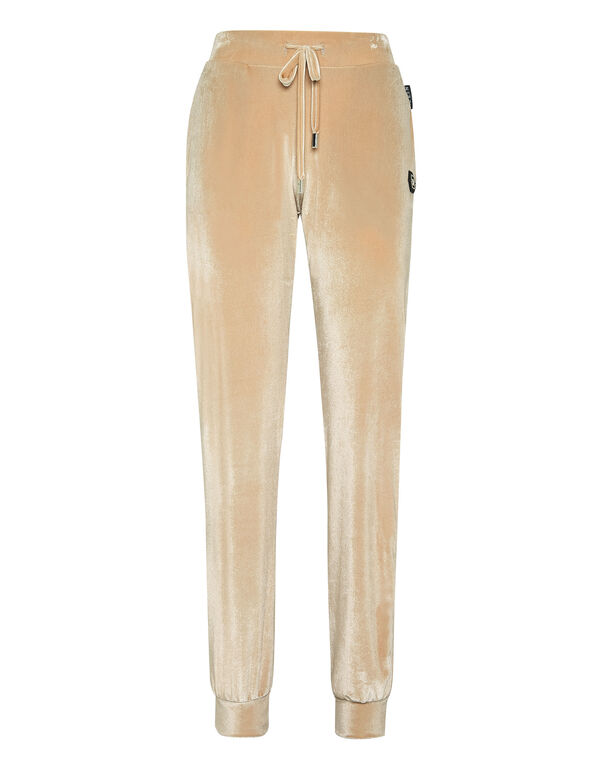 Jogging Trousers Gothic Plein beige