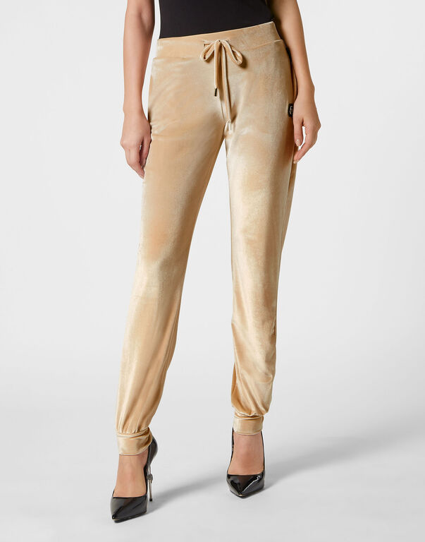Jogging Trousers Gothic Plein beige