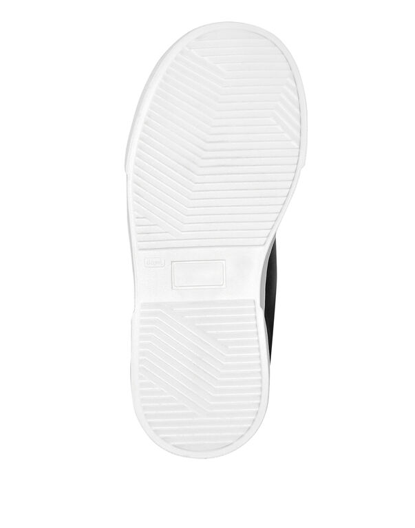 Leather Runner Big Bang black / white