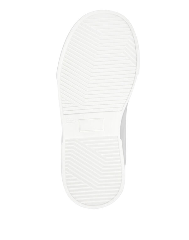 Leather Runner Big Bang white
