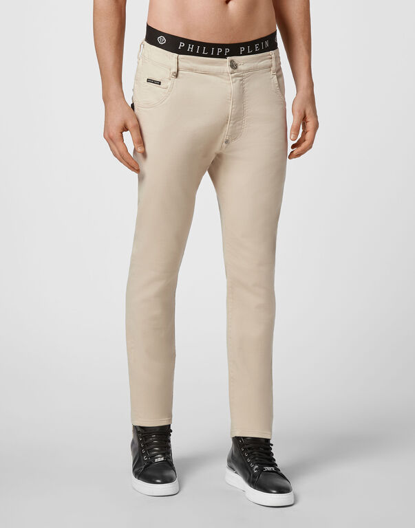 Denim Jogging Iconic Plein Beige Twist