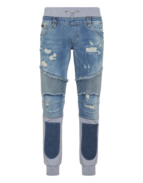 Denim Jogging Trousers Skull&Bones Fresh Air