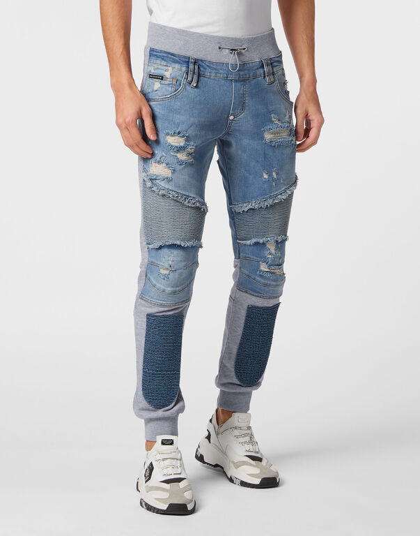 Denim Jogging Trousers Skull&Bones Fresh Air
