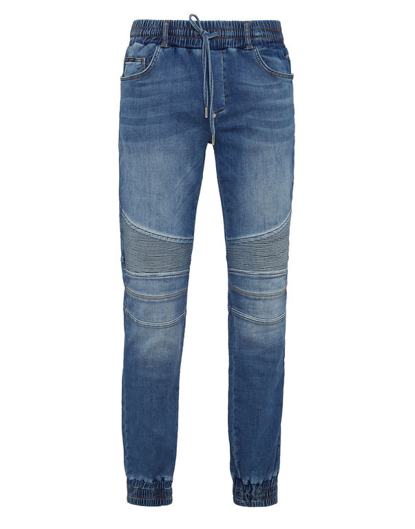 Denim Jogging Trousers Royalty