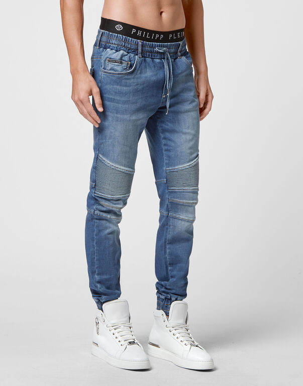 Denim Jogging Trousers Royalty