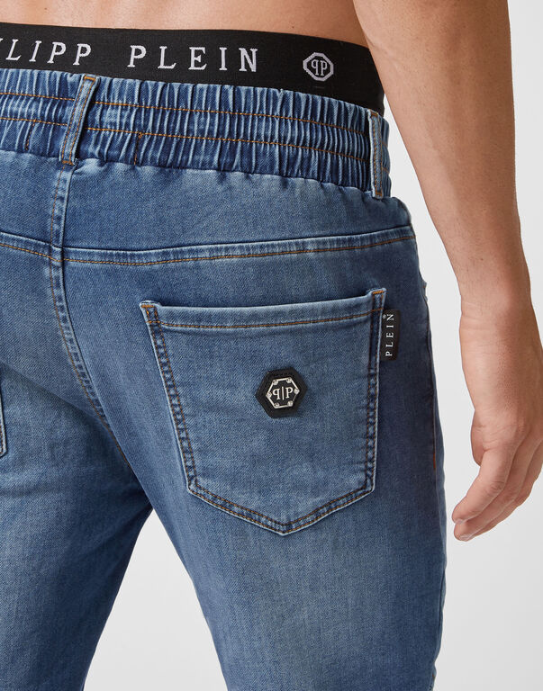 Denim Jogging Trousers Royalty