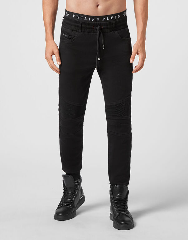 Denim Jogging Trousers Dark Side