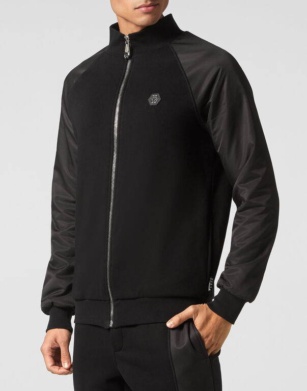 Jogging Tracksuit: Top/Trousers black