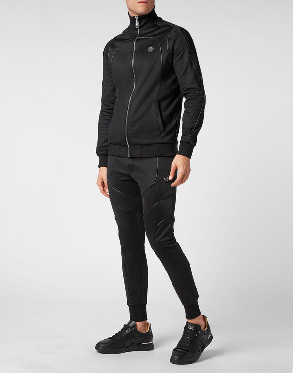 Jogging Tracksuit: Top/Trousers Skull&Bones black 4 Jogging Tracksuit: Top/Trousers Skull&Bones black