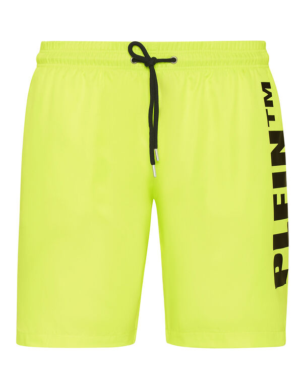 Beachwear Long Trousers yellow fluo
