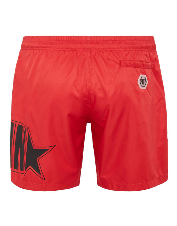 Beachwear Short Trousers red