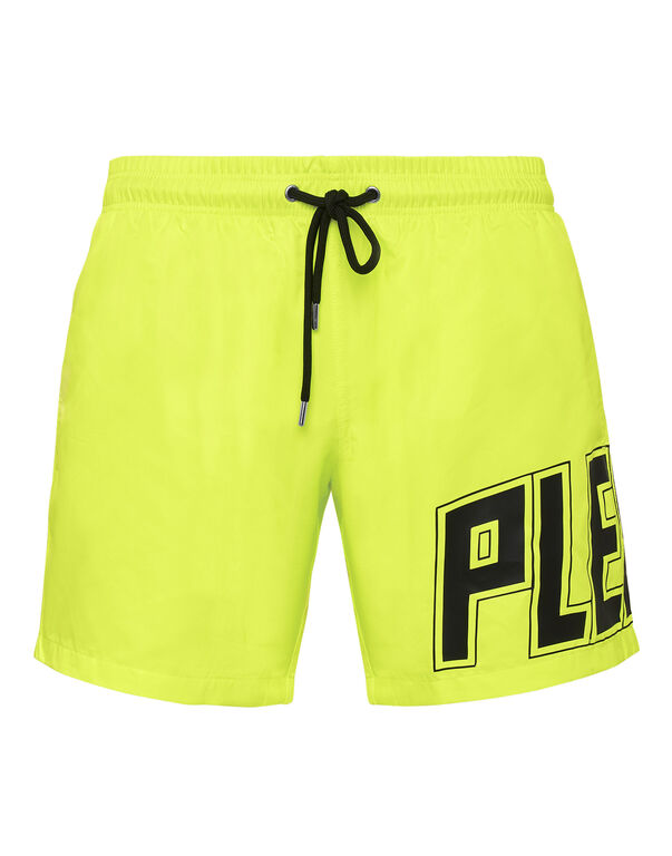Beachwear Short Trousers yellow fluo