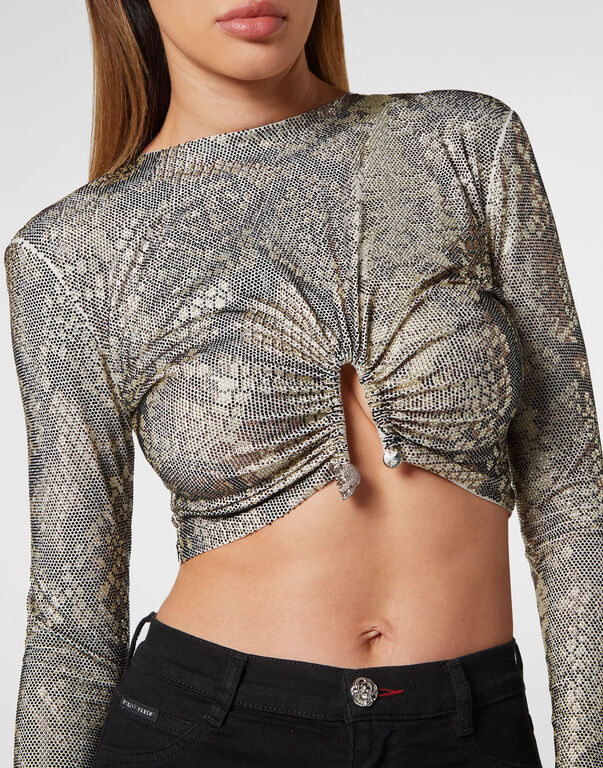Crop Top beige 5 Crop Top beige