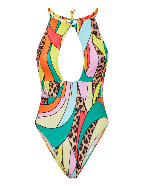 Monokini Rainbow Patchwork multicolor