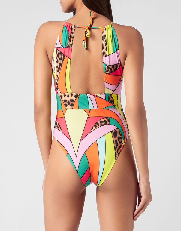 Monokini Rainbow Patchwork multicolor 3 Monokini Rainbow Patchwork multicolor