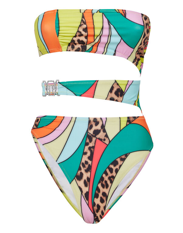 Monokini Rainbow Patchwork multicolor