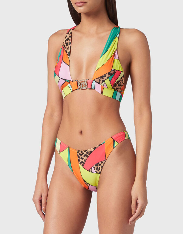 Bikini Rainbow Patchwork multicolor
