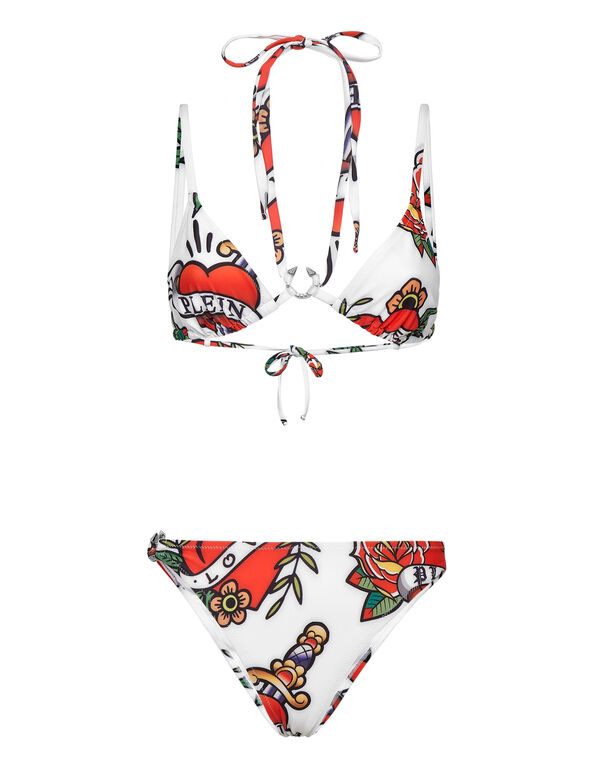 Bikini Love white / multicolored