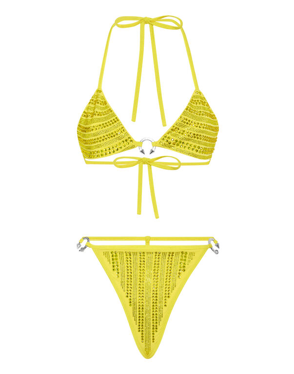 Strass Bikini Crystal yellow