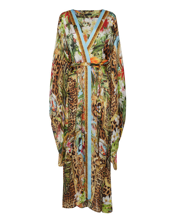 Kaftan Leopard multicolor