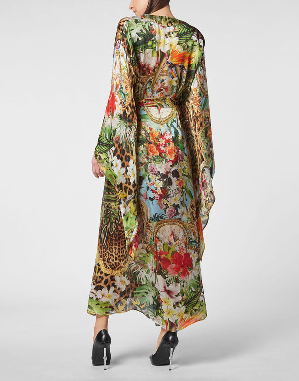 Kaftan Leopard multicolor