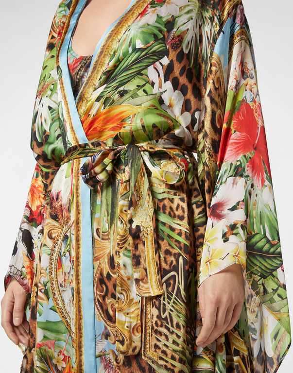 Kaftan Leopard multicolor